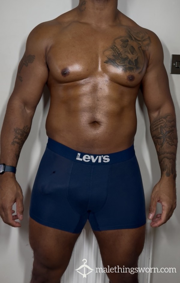 Blue Levi Boxers 🥵💦