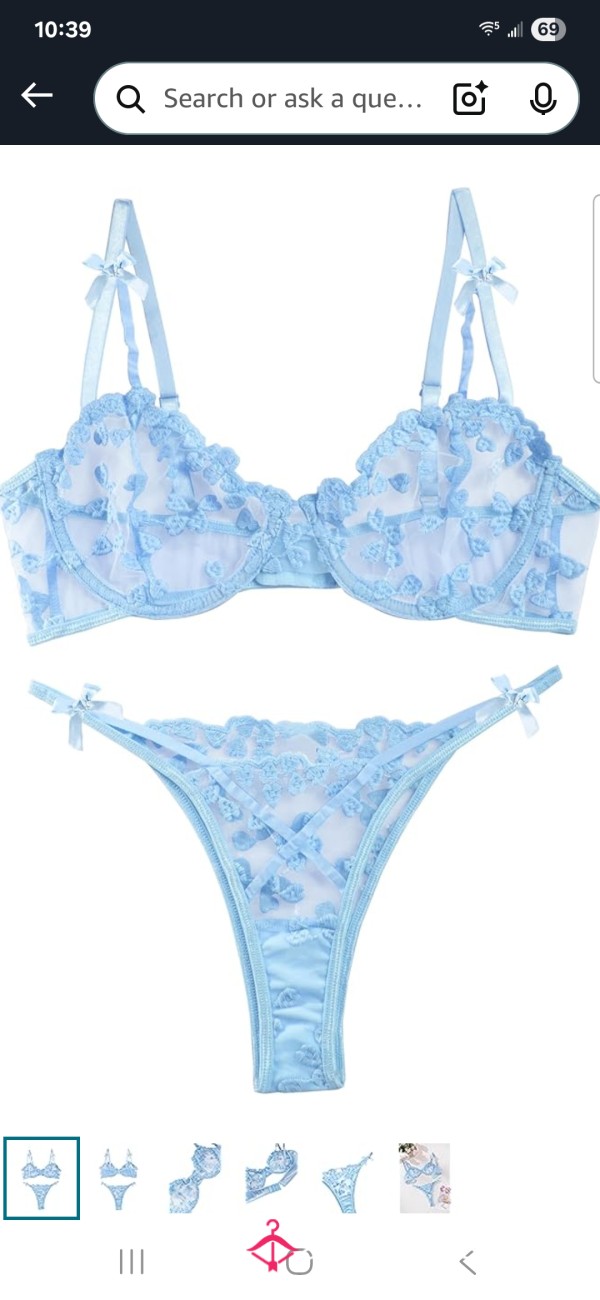 Blue Lingerie 💙