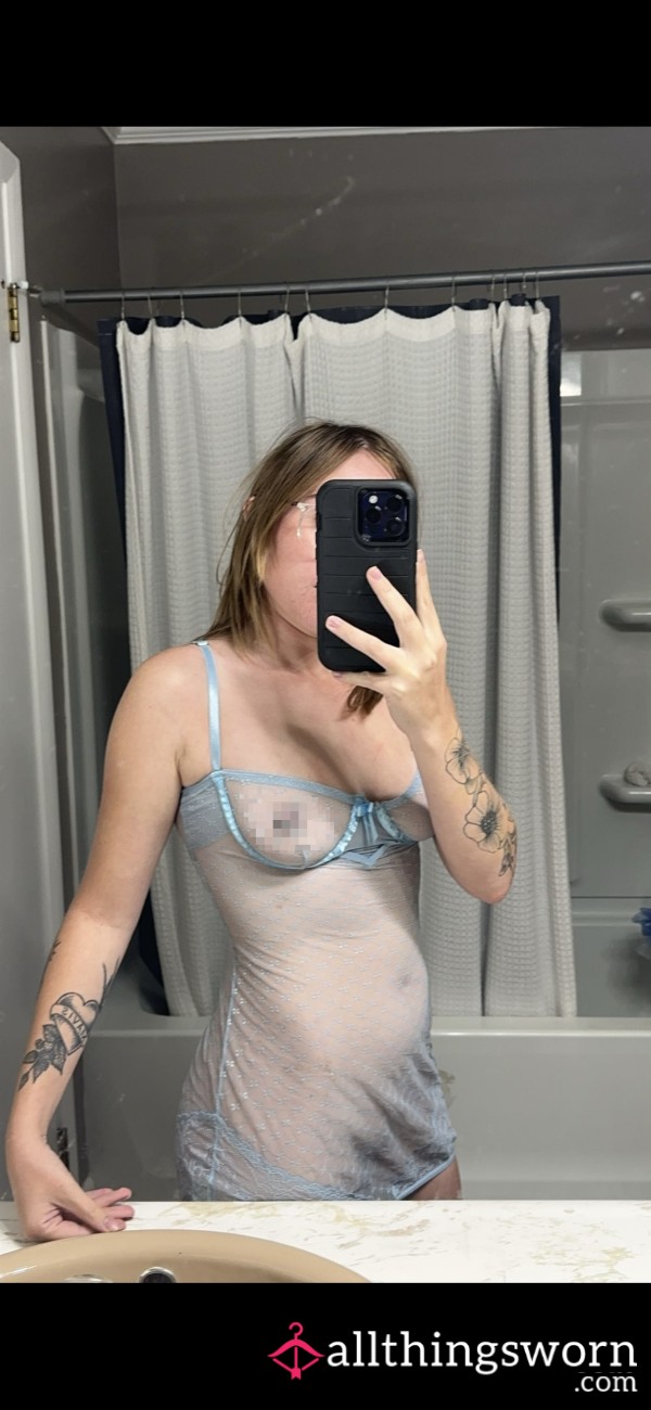Blue Lingerie