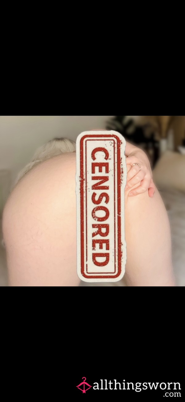 Blue Lingerie Bedtime Cheeky Pics