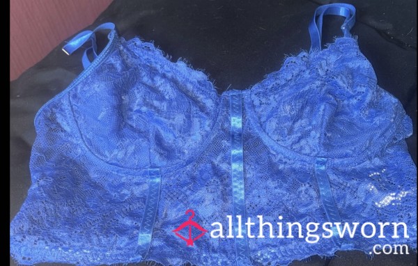 Blue Lingerie Top Specially Worn