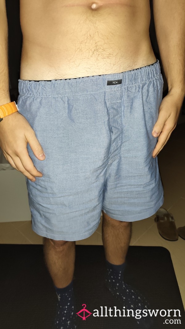 Blue Man Boxer Shorts