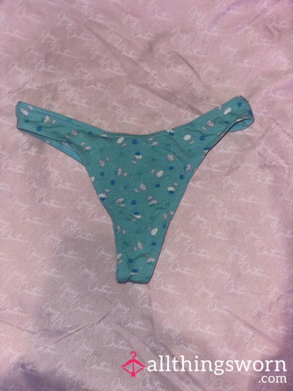 Blue Margarita Thong Victoria's Secret
