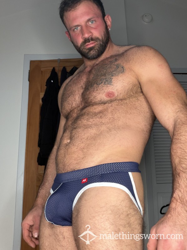 Blue Mesh  Jock