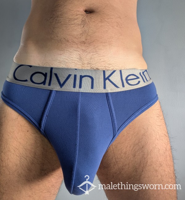 Blue Metallic Calvin Klein