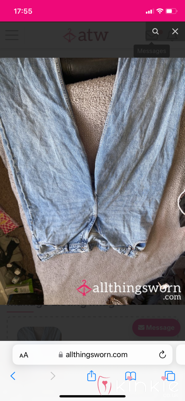 Blue Mom Jeans