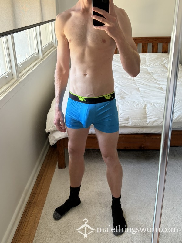 Blue New Balance Trunks