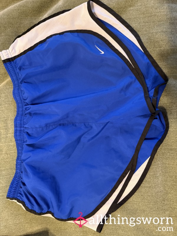 Blue Nike Gym Session Shorts
