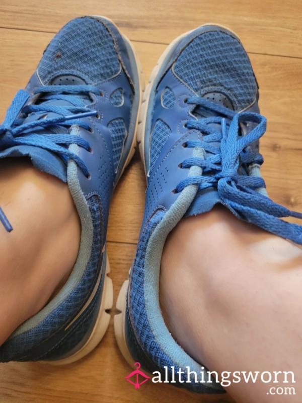 Blue Nike Sneakers