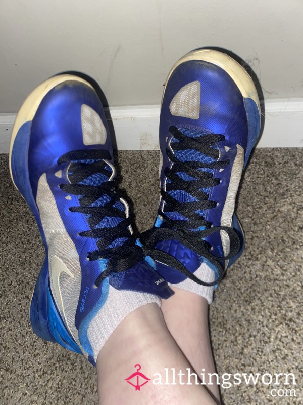 Blue Nikes - Volleyball Shoes
