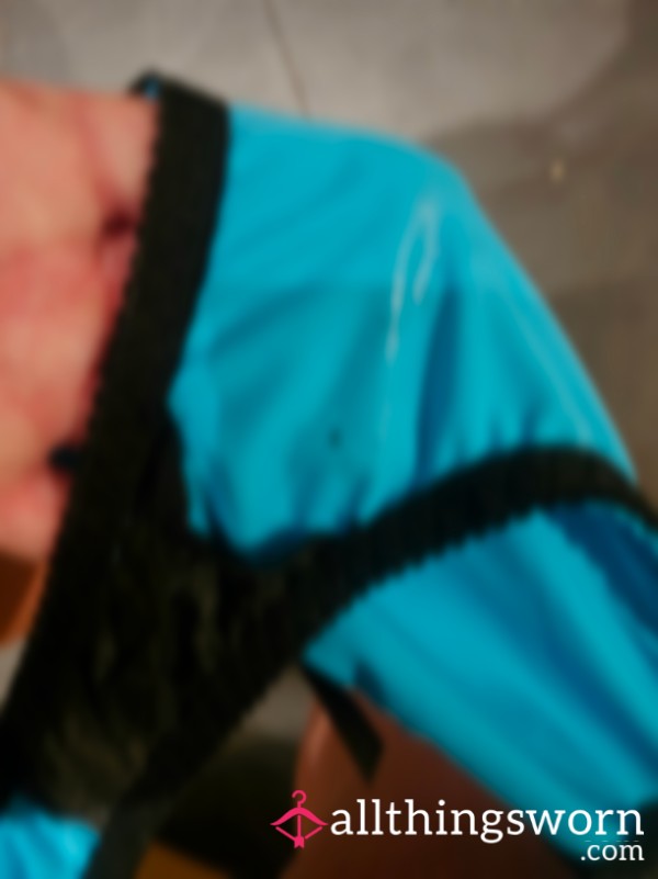Blue Panties Creamed In By Alpha 💦