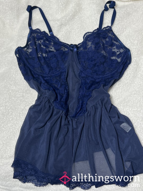 Blue Play Suit