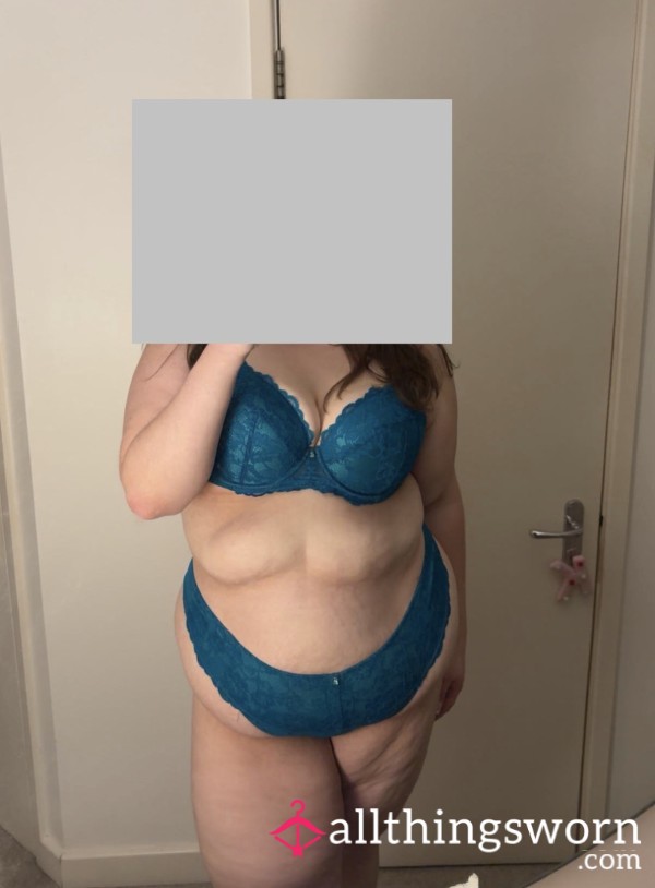 Blue Plus Size Set