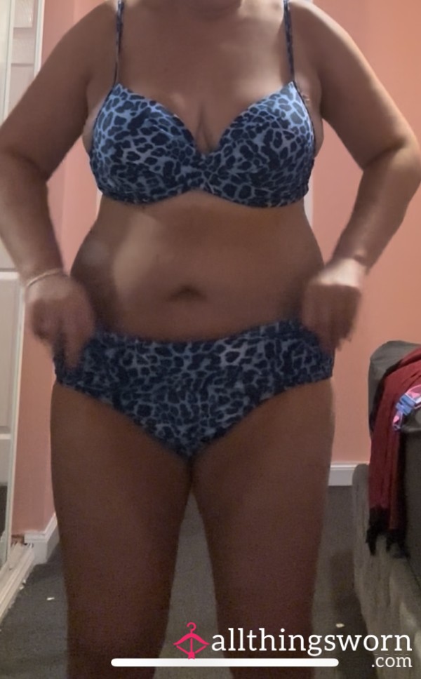 Blue Print Bikini