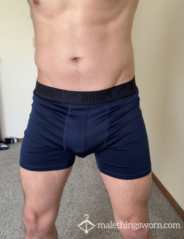 Blue Puma Boxer Briefs | Worn-to-Order