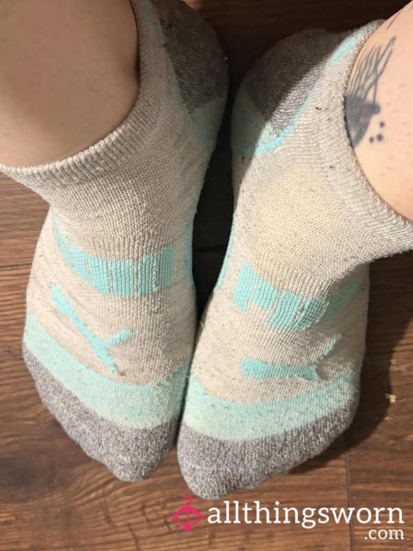 Blue Puma Socks❤️