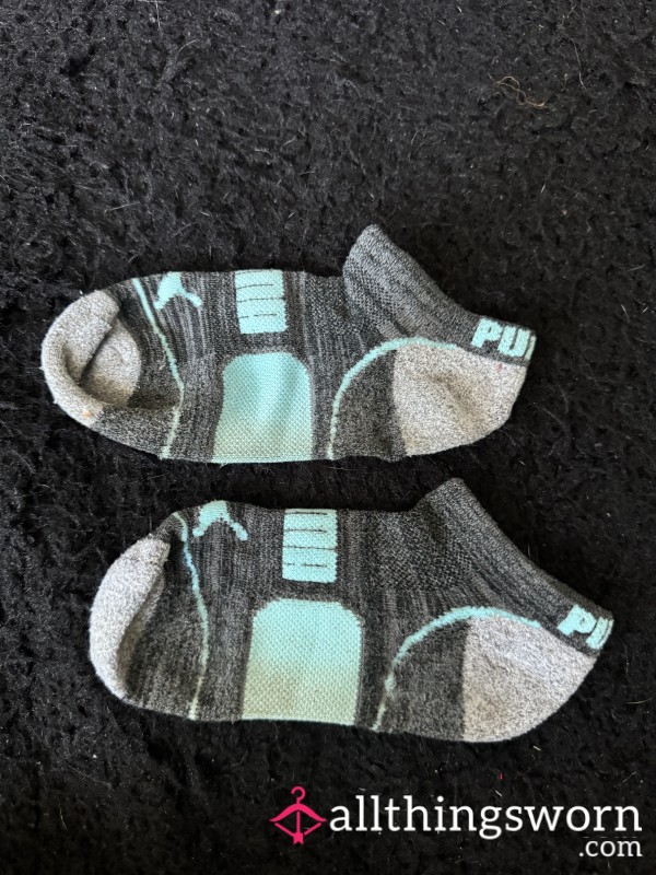 Blue Puma Socks! 🩵