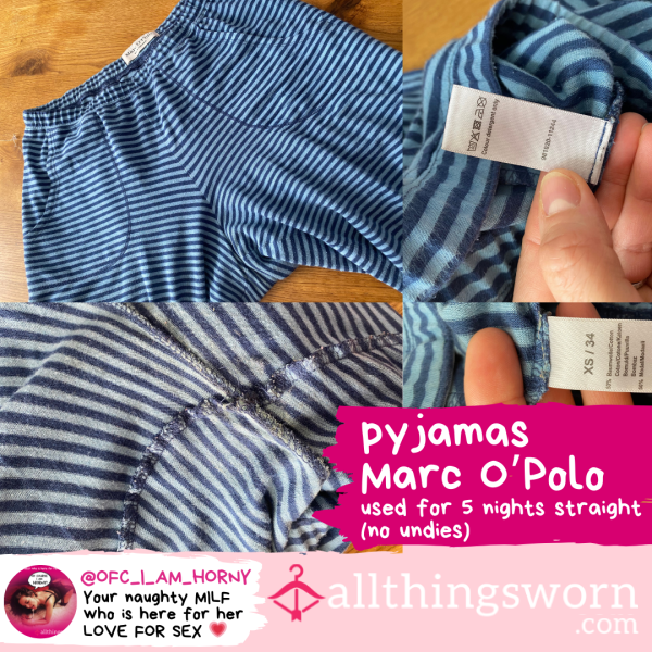 😴👖 Blue Pyjamas - Marc O'Polo (S)