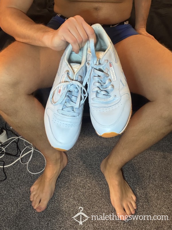 Blue Reebok Cla**ics - UK 9