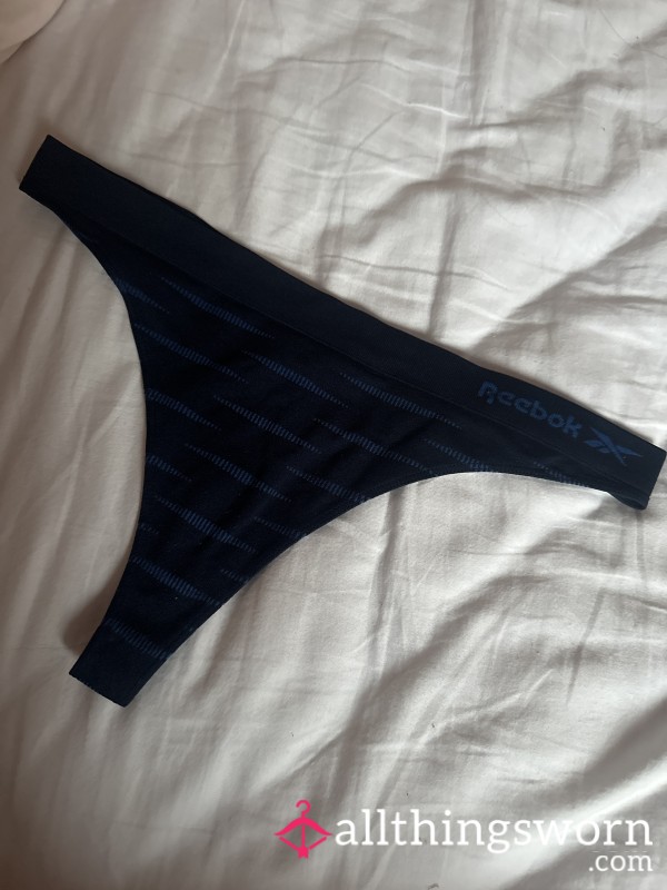 Blue Reebok Thong