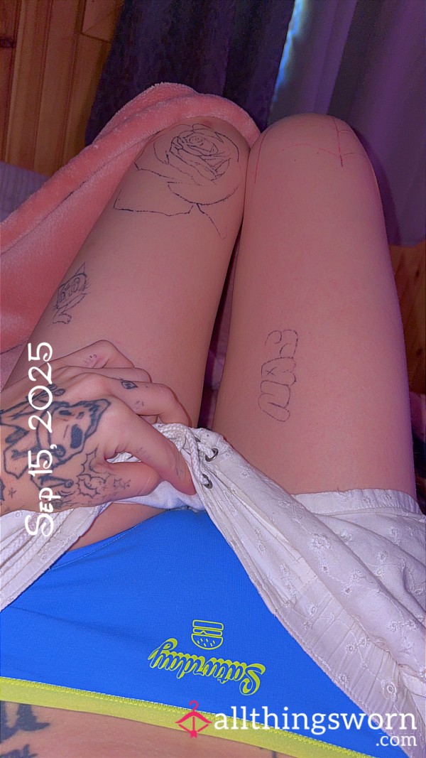 Blue Saturday Panties