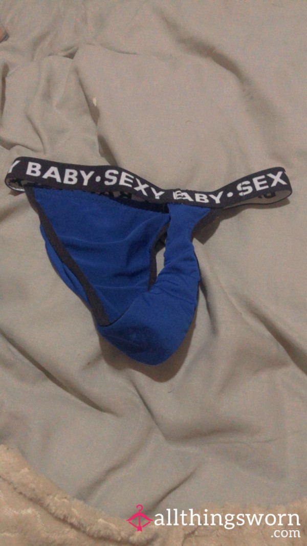 Blue ‘s**y Baby’ Thong