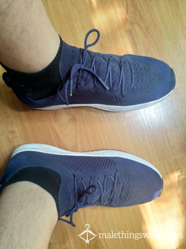 🚨Offer -5£🚨Blue Slip-On Sneakers - Size 10,5 (UK) 45 (European)
