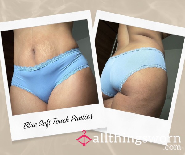 Blue Soft Touch Panties
