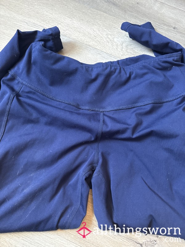 Blue Spandex Leggings