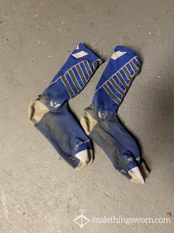 Blue Swiftwick Socks Hockey
