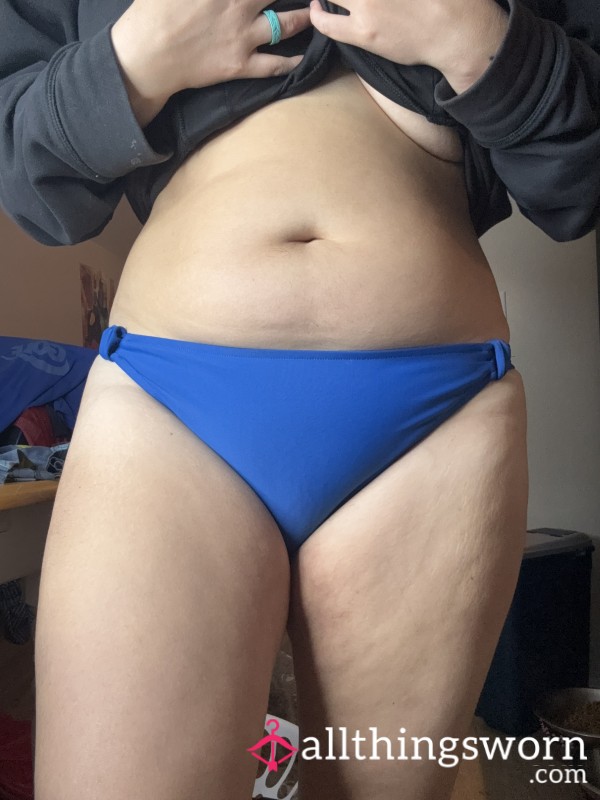 Blue Swim Suit Bottoms #2