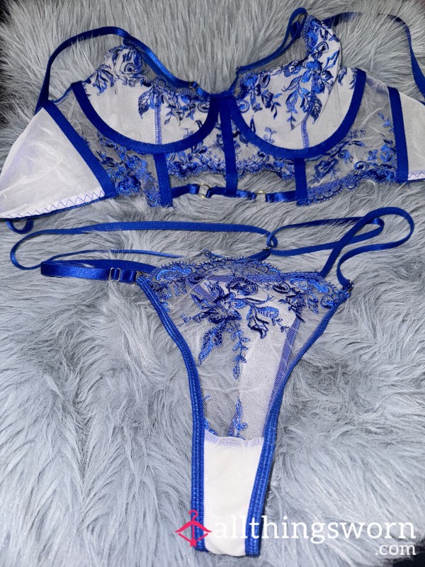 Blue Temptation – Worn Lingerie To Be Worshipped