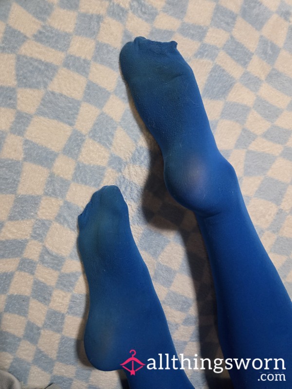 Blue Thick Pantyhose 💙