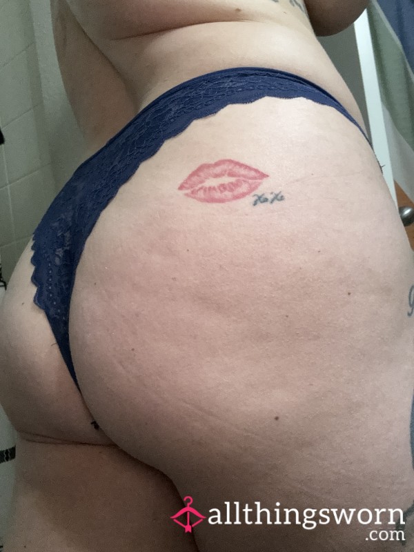 Blue Thong 24hr Ready To Ship