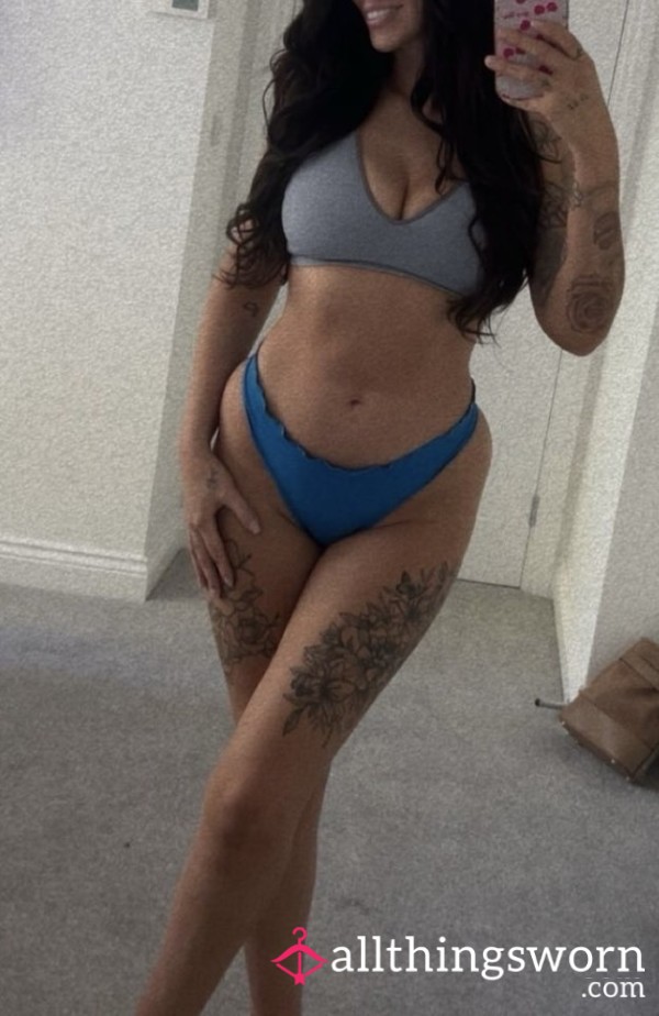 Blue Thong