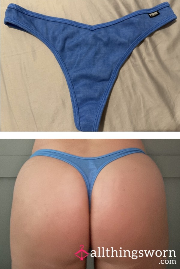 Blue Thong From Your Blue Eyed Blonde Custom Wear