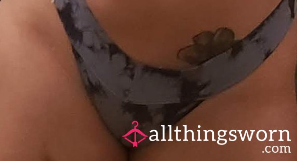 Blue Thong I Have On