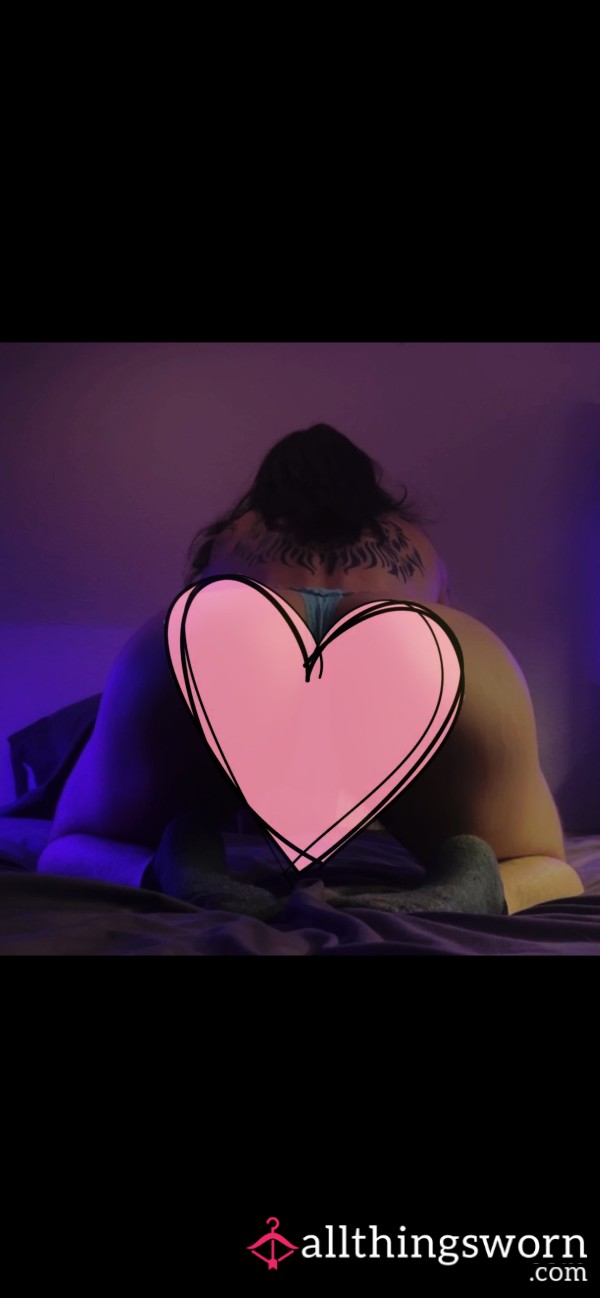 Blue Thong Photoset