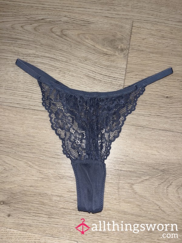 Blue Thong (S)