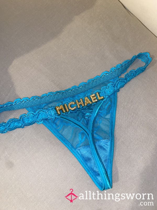 Blue Thongs