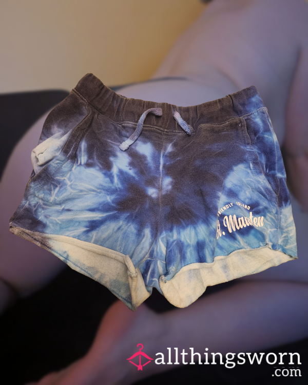 Blue Tie-Dye Booty Shorts 💙