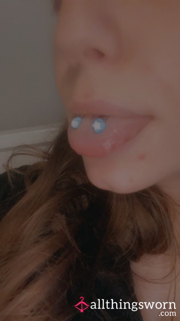 Blue Tongue Ball With White Star