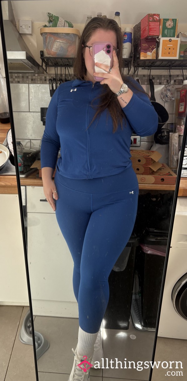 Blue Under Armor Gym Set 💙