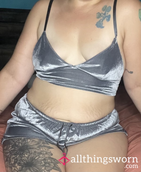 Blue Victoria Secret Sleep Set- 7 Day Wear