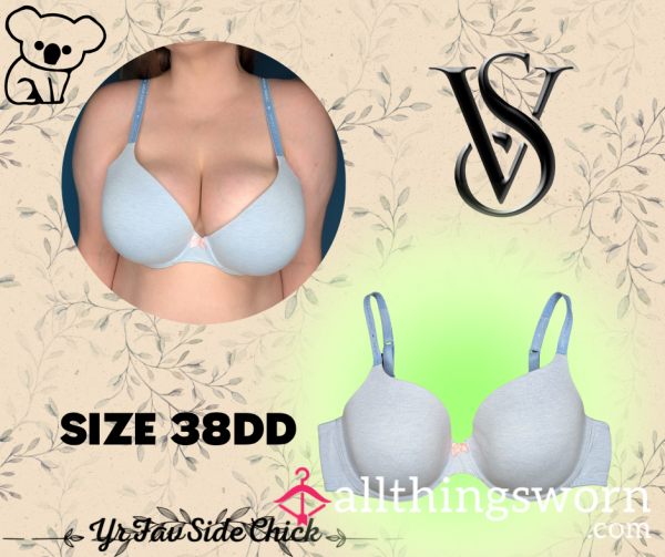 Blue Victoria's Secret Perfect Coverage Bra 💗