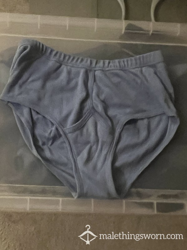 Blue White Y Fronts Worn Saturday For The First Time Will Wear Them Until This Coming Saturday