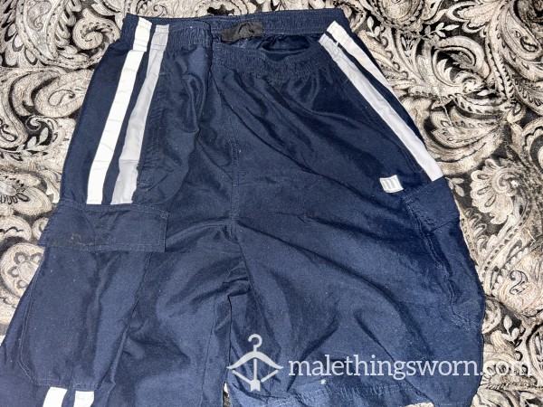 Blue Wilson Brand Gym Shorts XL