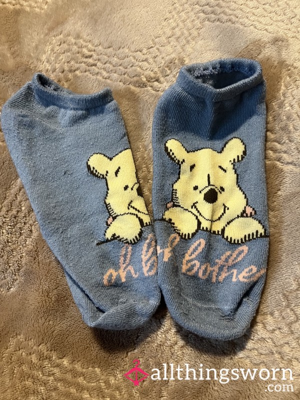 Blue Winnie The P**h Socks
