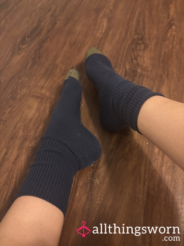 Blue Worn Socks (I Know It’s Your Favorite Color)