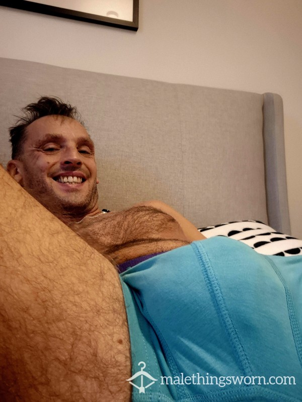 Blue/Green Boxer Briefs